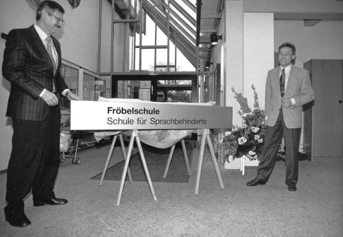 s/w Foto Schild 