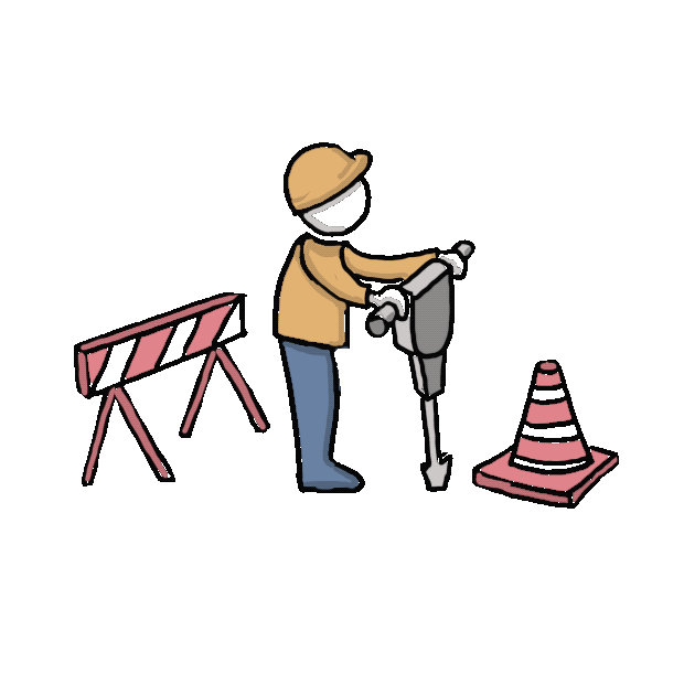 Grafik Baustelle