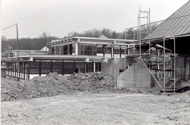 s/w Foto Baustelle Favoritepark